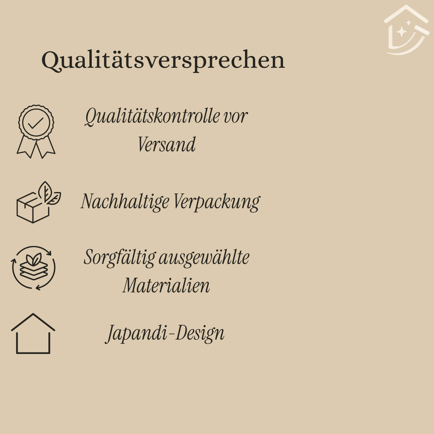 Zengen-Haushalt Qualitätsversprechen